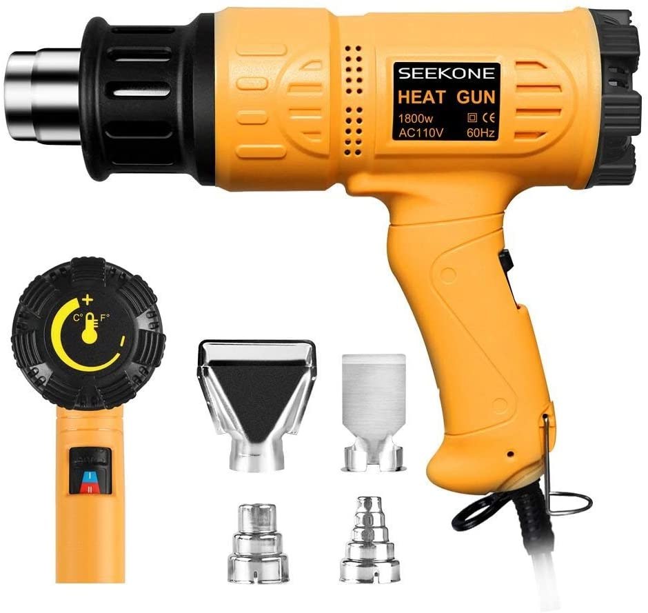 SEEKONE Variable Temperature Control Hot Air Gun Kit
