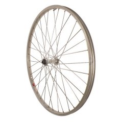 Sta-Tru Silver Alloy ATB Hub Quick Release Front Wheel