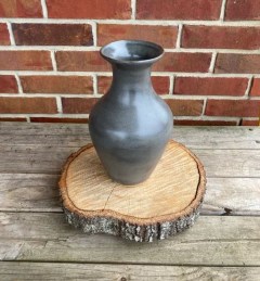 Black Prairie Pottery Large Stoneware Vase