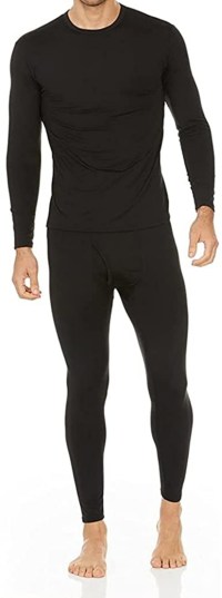 Thermajohn Men's Ultra Soft Thermal Underwear Long Johns Set