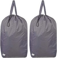 UniLiGis Washable Travel Laundry Bag, 2 Pack