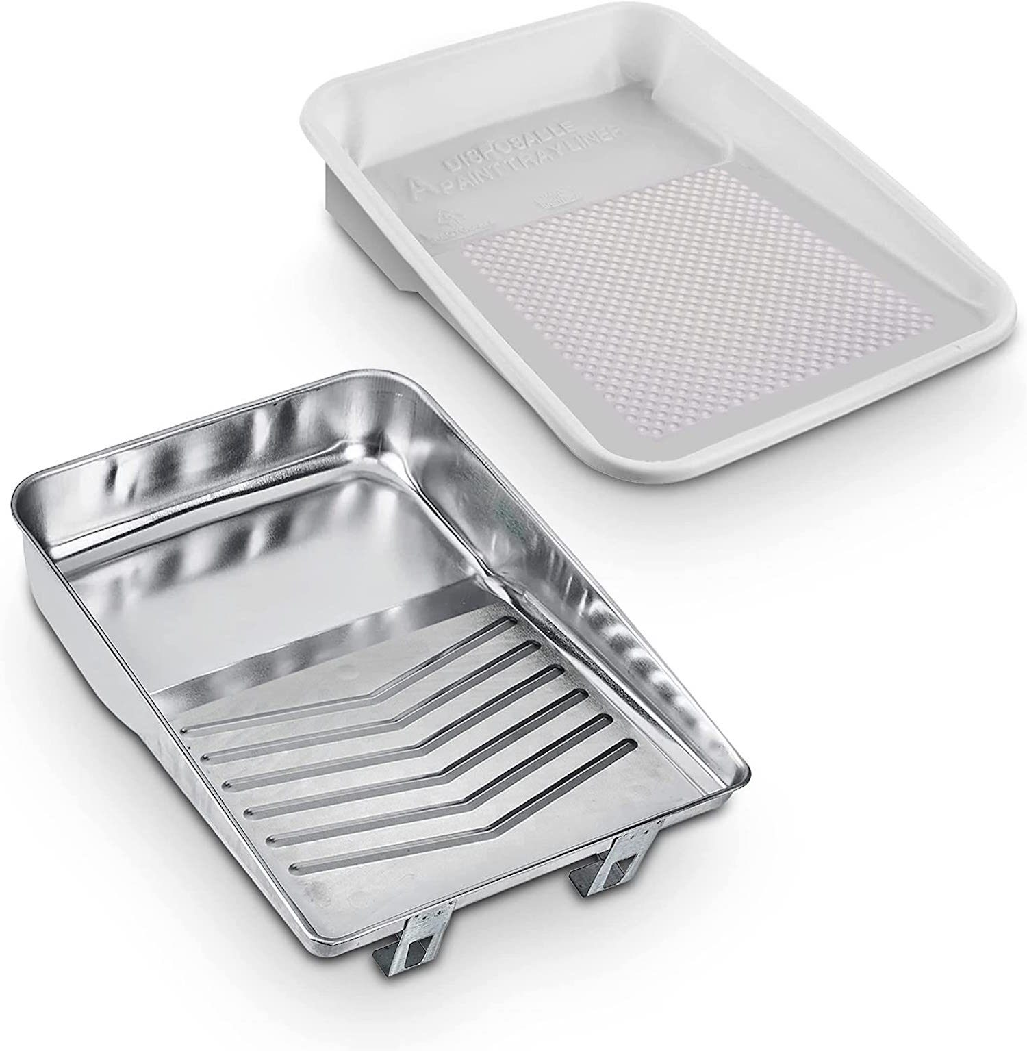 Unvert Metal Paint Tray with Liners
