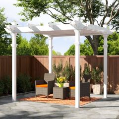 Vita Avalon Vinyl Pergola