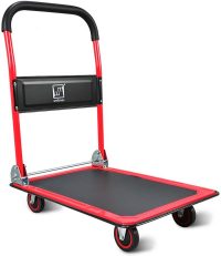 Wellmax Yellow Foldable Hand Truck