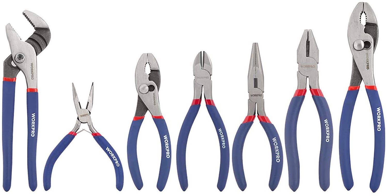 WORKPRO 7-Piece Pliers Set
