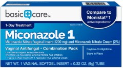 Amazon Basic Care Miconazole 1 One-Day Treatment